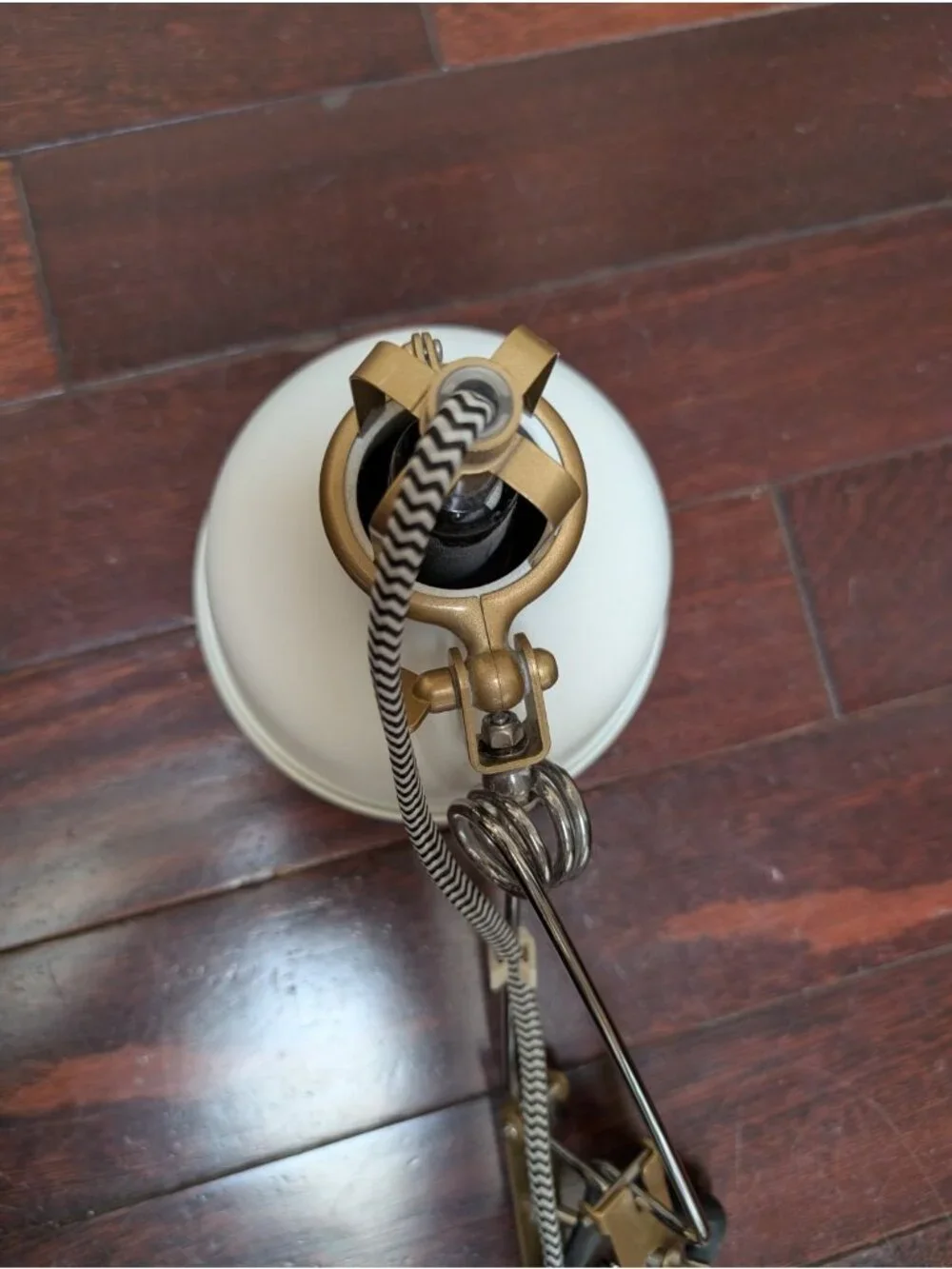 IKEA RANARP Wall/Clamp Spotlight Sconce White/Gold